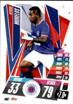 2020-21 Topps UCL Match Attax #RNG07 Alfredo Morelos