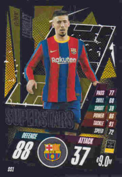 2020-21 Topps UCL Match Attax #SS01 Clement Lenglet