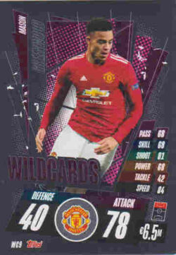 2020-21 Topps UCL Match Attax #WC09 Mason Greenwood