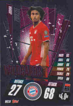 2020-21 Topps UCL Match Attax #WC10 Joshua Zirkzee