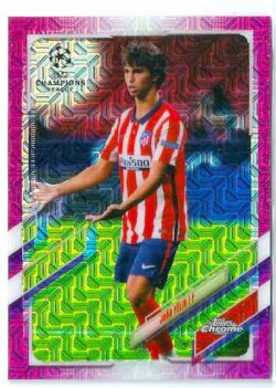 2020-21 Topps UEFA Champions League Japan Edition #019 Fuchsia João Félix SN125