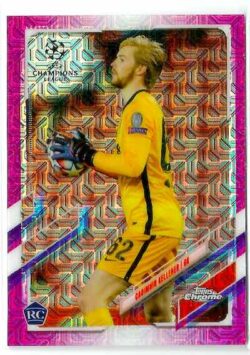 2020-21 Topps UEFA Champions League Japan Edition #035 Fuchsia Caoimhin Kelleher SN125