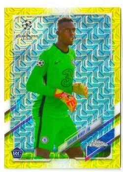 2020-21 Topps UEFA Champions League Japan Edition #038 Yellow Edouard Mendy SN150