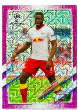 2020-21 Topps UEFA Champions League Japan Edition #048 Fuchsia Dayot Upamecano SN125