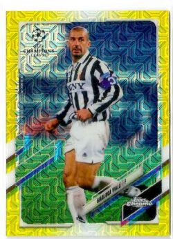 2020-21 Topps UEFA Champions League Japan Edition #052 Yellow Gianluca Vialli SN150