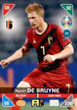 2020 Panini Euro 2020 Kick off Adrenalyn XL #022 Kevin De Bruyne