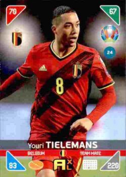 2020 Panini Euro 2020 Kick off Adrenalyn XL #024 Youri Tielemans