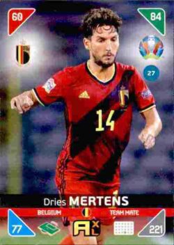 2020 Panini Euro 2020 Kick off Adrenalyn XL #027 Dries Mertens