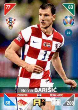 2020 Panini Euro 2020 Kick off Adrenalyn XL #029 Borna Barisic