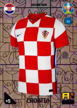 2020 Panini Euro 2020 Kick off Adrenalyn XL #032 Croatia Jersey