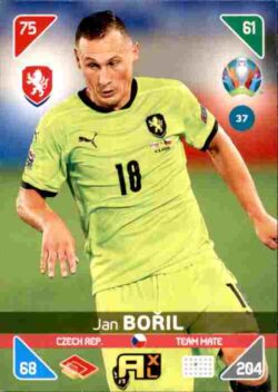 2020 Panini Euro 2020 Kick off Adrenalyn XL #037 Jan Boril