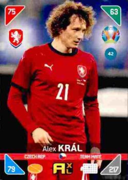 2020 Panini Euro 2020 Kick off Adrenalyn XL #042 Alex Kral