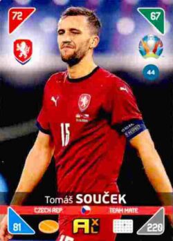 2020 Panini Euro 2020 Kick off Adrenalyn XL #044 Tomas Soucek