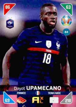 2020 Panini Euro 2020 Kick off Adrenalyn XL #084 Dayot Upamecano