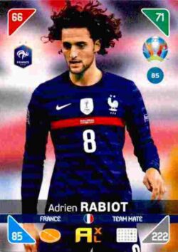 2020 Panini Euro 2020 Kick off Adrenalyn XL #085 Adrien Rabiot