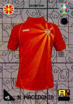 2020 Panini Euro 2020 Kick off Adrenalyn XL #122 North Macedonia Jersey