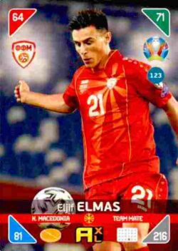 2020 Panini Euro 2020 Kick off Adrenalyn XL #123 Eljif Elmas