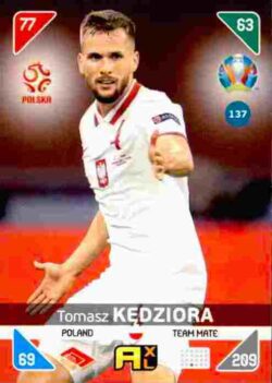 2020 Panini Euro 2020 Kick off Adrenalyn XL #137 Tomasz Kedziora