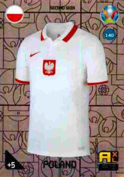 2020 Panini Euro 2020 Kick off Adrenalyn XL #140 Poland Jersey