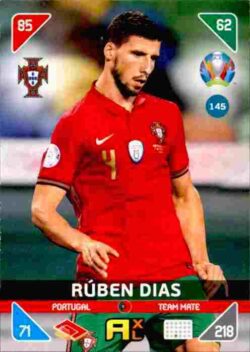 2020 Panini Euro 2020 Kick off Adrenalyn XL #145 Ruben Dias