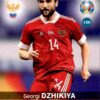 2020 Panini Euro 2020 Kick off Adrenalyn XL #156 Georgi Dzhikiya