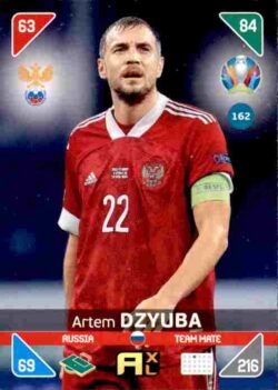 2020 Panini Euro 2020 Kick off Adrenalyn XL #162 Artem Dzyuba