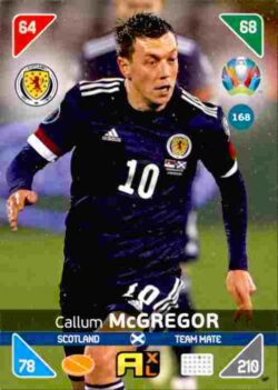 2020 Panini Euro 2020 Kick off Adrenalyn XL #168 Callum McGregor