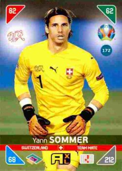 2020 Panini Euro 2020 Kick off Adrenalyn XL #172 Yann Sommer