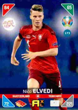 2020 Panini Euro 2020 Kick off Adrenalyn XL #173 Nico Elvedi