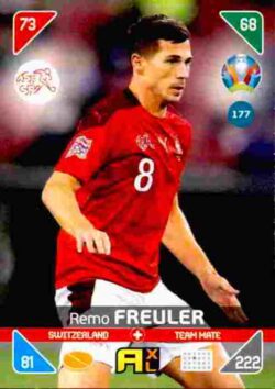 2020 Panini Euro 2020 Kick off Adrenalyn XL #177 Remo Freuler