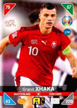 2020 Panini Euro 2020 Kick off Adrenalyn XL #178 Granit Xhaka