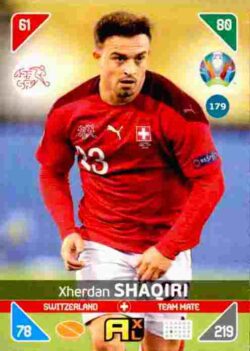 2020 Panini Euro 2020 Kick off Adrenalyn XL #179 Xherdan Shaqiri