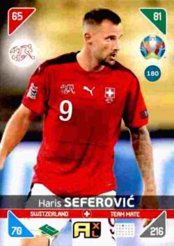 2020 Panini Euro 2020 Kick off Adrenalyn XL #180 Haris Seferovic