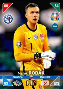 2020 Panini Euro 2020 Kick off Adrenalyn XL #181 Marek Rodak