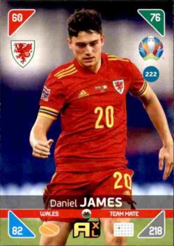 2020 Panini Euro 2020 Kick off Adrenalyn XL #222 Daniel James