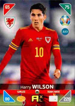 2020 Panini Euro 2020 Kick off Adrenalyn XL #223 Harry Wilson