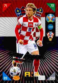 2020 Panini Euro 2020 Kick off Adrenalyn XL #234 Luka Modric