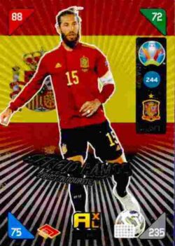 2020 Panini Euro 2020 Kick off Adrenalyn XL #244 Sergio Ramos