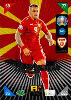 2020 Panini Euro 2020 Kick off Adrenalyn XL #263 Aleksandar Trajkovski