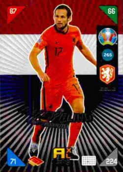 2020 Panini Euro 2020 Kick off Adrenalyn XL #265 Daley Blind