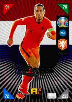 2020 Panini Euro 2020 Kick off Adrenalyn XL #266 Virgil van Dijk