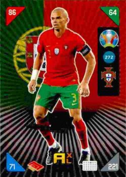 2020 Panini Euro 2020 Kick off Adrenalyn XL #272 Pepe