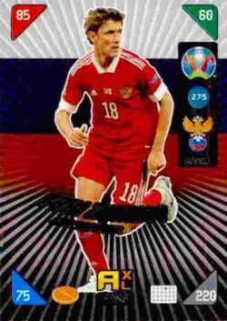 2020 Panini Euro 2020 Kick off Adrenalyn XL #275 Yuri Zhirkov