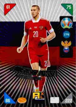 2020 Panini Euro 2020 Kick off Adrenalyn XL #276 Aleksei Ionov