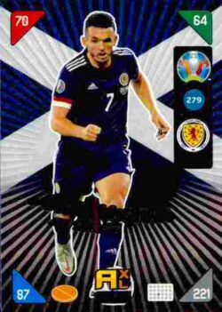 2020 Panini Euro 2020 Kick off Adrenalyn XL #279 John McGinn