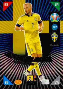 2020 Panini Euro 2020 Kick off Adrenalyn XL #287 Sebastian Larsson