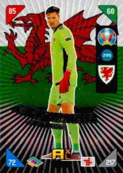 2020 Panini Euro 2020 Kick off Adrenalyn XL #295 Wayne Hennessey