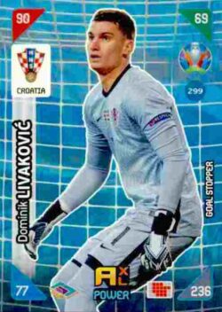 2020 Panini Euro 2020 Kick off Adrenalyn XL #299 Dominik Livakovic