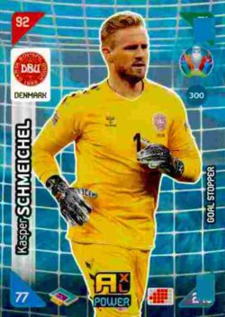 2020 Panini Euro 2020 Kick off Adrenalyn XL #300 Kasper Schmeichel