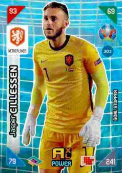 2020 Panini Euro 2020 Kick off Adrenalyn XL #303 Jasper Cillessen